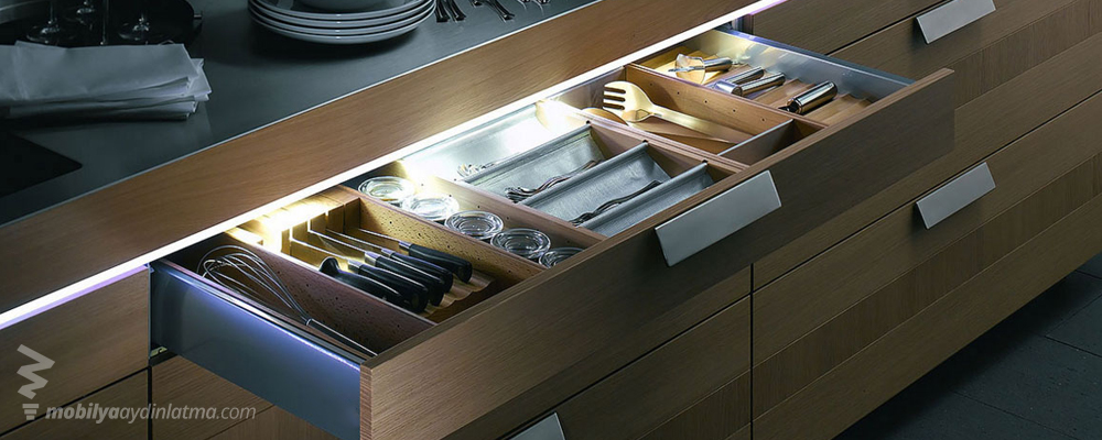 Çekmece İçi Led Aydınlatma