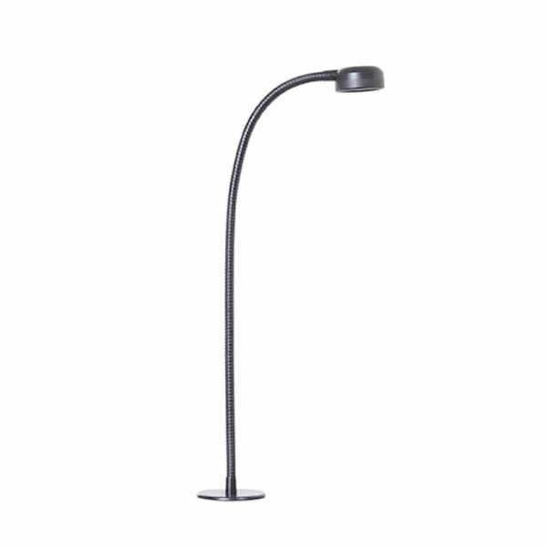 Spiralli Masa Lambası (Siyah)